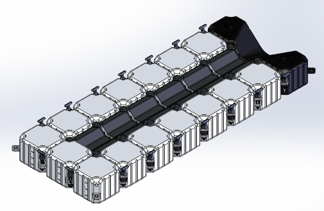 Single Ski Dock 160"