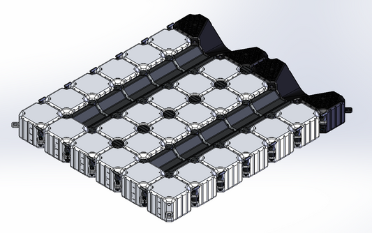 Double Ski Dock 140'