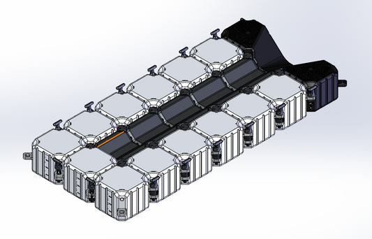 Single Ski Dock 140'